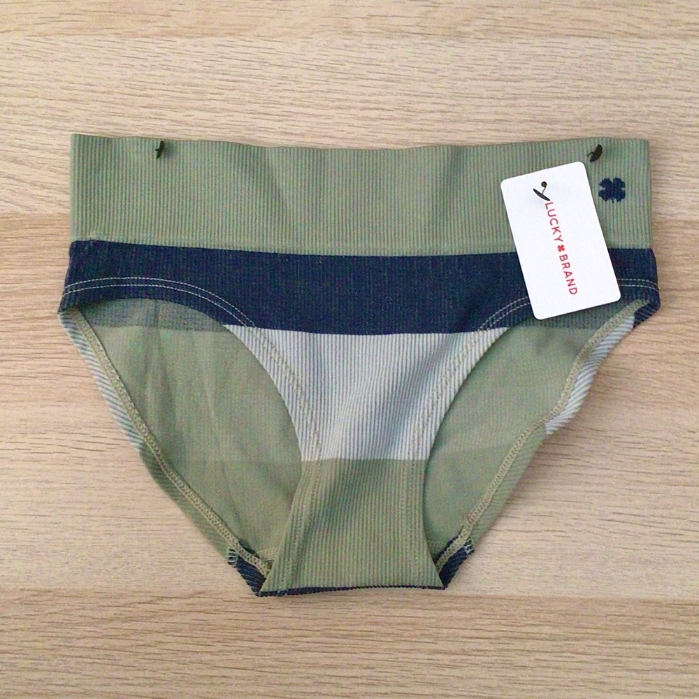 Lucky Brand Striped Seamless Panties